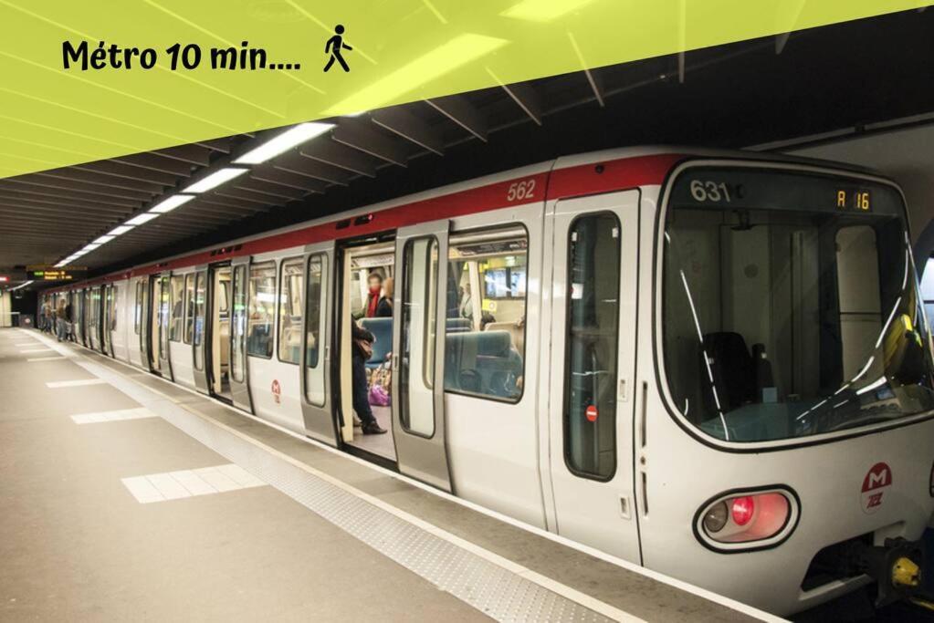 Le Cocon Urbain Maison, 6 Personnes, Avec Parking Proche Tram Et Metro Appartamento *